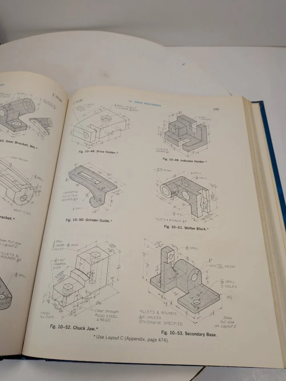 Basic Technical Drawing - Spencer & Dygdon Hardcover Textbook 1968